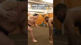 Micah Parsons went 1v1 with a sumo wrestler 👀