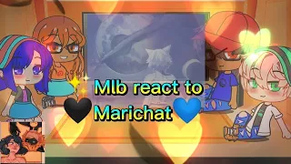 💕Mlb react to Marichat💕 ||😳 900 subs speacial😳 ||