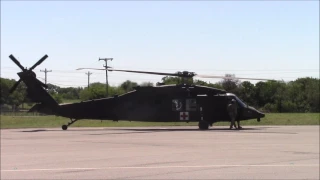 Amazing Blackhawk Helicopter Startup - Taxi - Takeoff