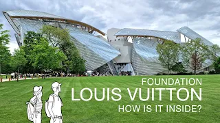 4K Paris 🇫🇷 : Louis Vuitton Foundation - How Is It Inside?