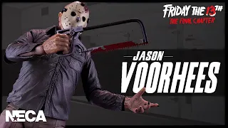 NECA Friday the 13th The Final Chapter Jason Voorhees Re issue Figure @TheReviewSpot