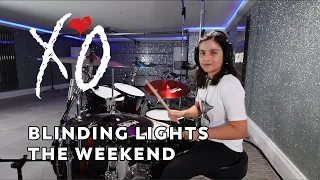 Blinding Lights - The Weeknd | Drum Cover by Henry Chauhan
