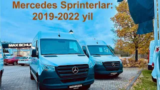 GERMANIYADA Mercedes Sprinter va Vito Б/У narxlari (Oktyabr/Noyabr)