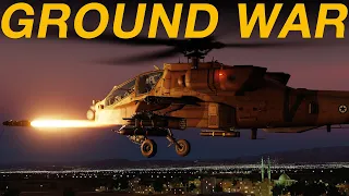 HUNDREDS OF TANKS CLASH in a DCS World AH-64D Apache Mission