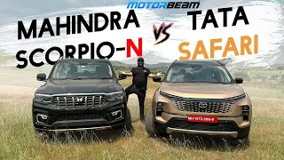 2024 Tata Safari vs Mahindra Scorpio-N | MotorBeam