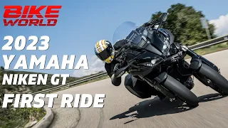 2023 Yamaha Niken GT | Sports Tourer Launch First Ride