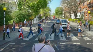 Walking London’s Famous ABBEY ROAD CROSSING & Studios (aka The Beatles Crossing)