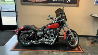 2009 Harley-Davidson Dyna Low Rider in Black and Orange-FXDL