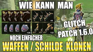 *NEU* Schnell und einfach Waffen und Schilde klonen - Glitch Patch 1.6.0 ► Zelda Breath of the Wild