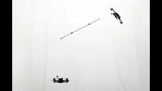 Quadrocopter Pole Acrobatics