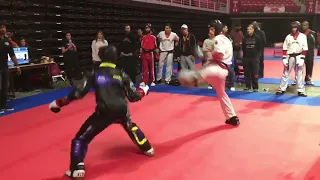 Bailey Murphy vs Roman Brundl Amerikick Internationals 2018 Sport Karate Tournament