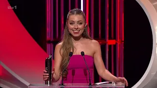 Daisy from Corrie - Charlotte Jordan wins Best Dramatic Performance at the British Soap Awards 2023