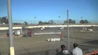 600 micro sprint crash into the wall