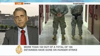 Medic says Guantanamo force feeding 'inhuman'