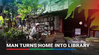 Philippine home-turned-library hopes to inspire reading | ABS-CBN News