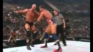 Kurt Angle Vs  Stone Cold Highlights   WWF Unforgiven 2001