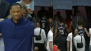 3 Pelicans players get ejected with 7 seconds left in game vs Magic for nothing 😳