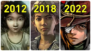 Evolution Of The Walking Dead Games [2012-2022]