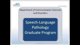 Speech Language Pathology (SLP) Information Session