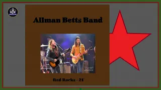 Allman Betts Band  --  Red Rocks  * 2021