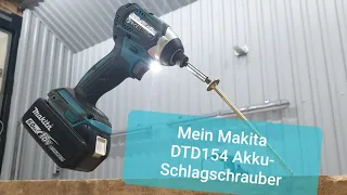 Makita 18V Akku-Schlagschrauber DTD154Z Produkttest/Vorstellung (Vergl. DTD153Z, DTD155Z, DTD171Z)