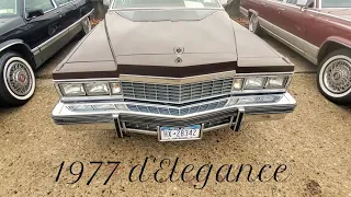 1977 Cadillac Coupe deVille d'Elegance Demitasse Brown @ 2022 CCNJ Fall Car Show #cadillac #deville