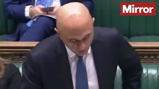 Sajid Javid gives a statement to MPs on Covid-19