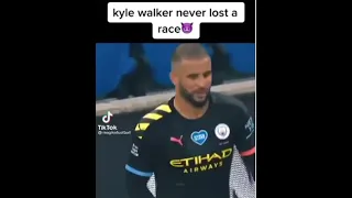 kyle Walker never lost a race until he met someone....😳