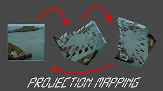 Trippy Projection Mapping Transition | Blender Tutorial