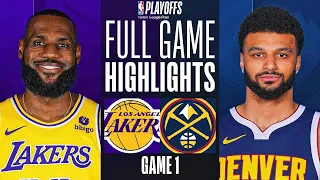 LAKERS vs NUGGETS Full Game 1 Highlights | April 20, 2024 | Lakers vs Nuggets Game 1 2K24
