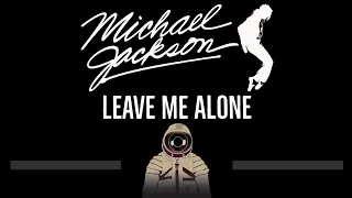 Michael Jackson • Leave Me Alone (CC) 🎤 [Karaoke] [Instrumental Lyrics]