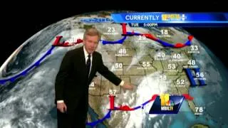 Maryland's Tuesday evening weather forecast