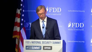 Brian Hook, Special Representative for Iran at the U.S. Department of State, at the #FDDSummit