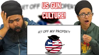 INDIAN Couple in UK Reacts to The Origins of American Gun Culture
