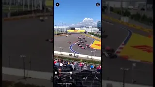 F2 Crash - Sochi 2019