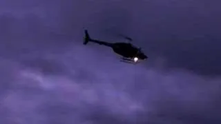 Helicoptero da Policia Morro do Careca Sc