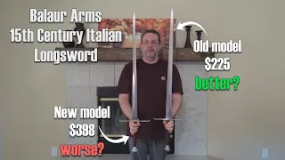 The new $398 Italian longsword WORSE than the old $225 version? Balaur Arms LK Chen review