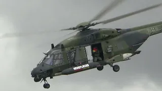 German Army NH90 TTH Display RIAT 2023 #nh90 #planespotting #avgeeks