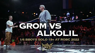 Grom vs Alkolil ★ 1/4 Solo BBoys ROBC 2022