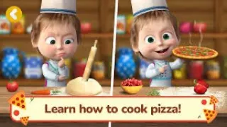 Masha and The Bear | How To Make Pizza | Pizza Maker- cooking and baking games