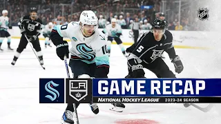 Kraken @ Kings 12/20 | NHL Highlights 2023