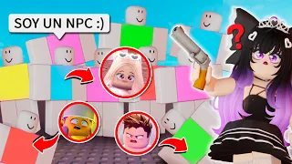 ¿QUIEN NO ES UN NPC? ¿Podrás adivinarlo...? 🔎 🤔 #Roblox #TeamGritón