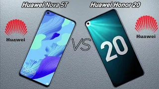 Huawei Nova 5T vs Huawei Honor 20