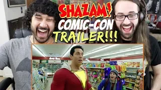 SHAZAM! - Official Teaser TRAILER REACTION & REVIEW!!!