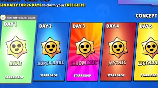 NEW FREE GIFTS IS HERE!!!🎁✅/Brawl Stars FREE QUEST/CONCEPT