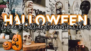 Halloween 2022 The ULTIMATE Halloween Decorate With Me, Inside & Outdoor Decorations Ideas