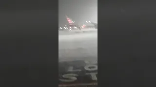 Hailstorm at Delhi Airport✈️ on 25th February 2022 Night