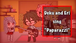 💚 #Bnha #mha / Deku and Eri sing “Paparazzi” / gacha life / Deku.___ 💚