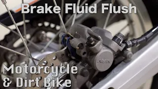 Brake Fluid Flush | Honda CRF250L