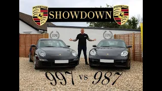 Porsche 911 Carrera S vs Cayman S, which should you buy? 997 & 987 test drive and review